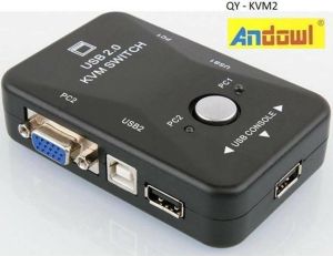Andowl QY-KVM2 VGA 2xPC & Usb