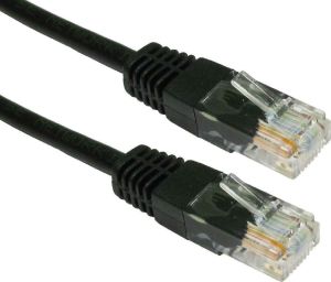 Powertech U/UTP Cat.6e Καλώδιο Δικτύου Ethernet 3m Μαύρο