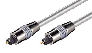 POWERTECH καλώδιο Toslink CAB-O005, OD 6.0mm, 0.5m, metal