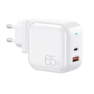 Charger GaN WK 65W PD+QC3.0 White WP-U113