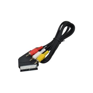 ATC Καλώδιο Scart σε 3RCA 1.5m Χωρίς Διακόπτη