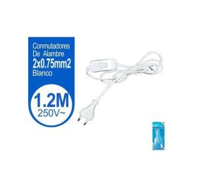 Cable with Switch 1.2m White