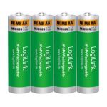 Battery NI-MH Rechargeable AA 1.2V Logilink LR6RB4 4pcs