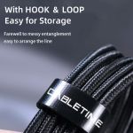 CABLETIME καλώδιο USB Type-C C160, PD 100W, 5A, 1m, μαύρο