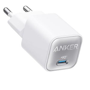 Anker 511 Nano 3 GaN USB-C Fast Charger 30W White A2147323