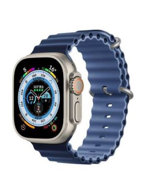 Devia Λουράκι Σιλικόνης Μπλε (Apple Watch 42/44/45mm)