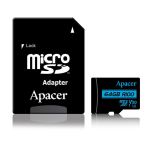 Memory Card Micro SDXC UHS-I U3 Class10 64GB Apacer V30 R100