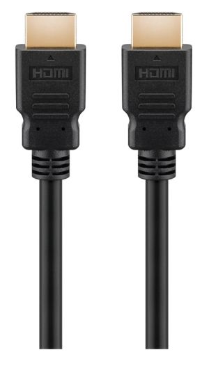 GOOBAY καλώδιο HDMI με Ethernet 51818, 4K 3D, 30AWG, 1m