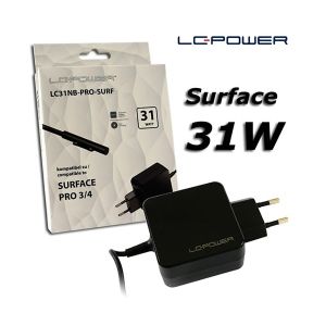 LC-Power 31W Power Adapter for Microsoft Surface PRO 3/4  (LC31NB-PRO-SURF)