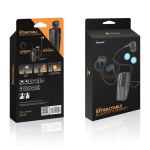 Retractable BT Headset w vibrator UA28 Black iXchange