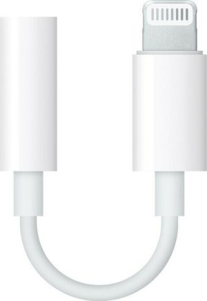 Μετατροπέας OEM Lightning male σε 3.5mm female Λευκό