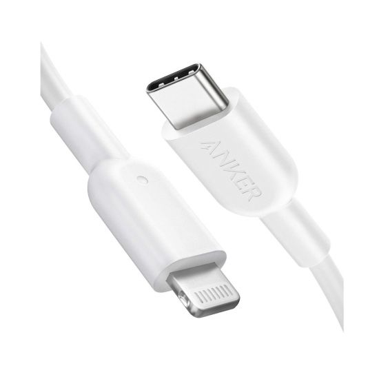 Anker Powerline II USB C to Lightning 0.9m White