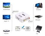 POWERTECH HD Video Converter CAB-H119 3x RCA σε HDMI, MS1858, Full HD