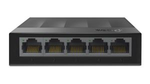 TP-LINK desktop switch LiteWave LS1005G, 5-port 10/100/1000Mbps, Ver 5.0