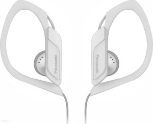 Panasonic Ακουστικά Ψείρες Earbuds RP-HS34 Τύπου Ear Hook Λευκά
