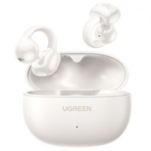 Ugreen HiTune S3 Open Ear Bluetooth Handsfree Ακουστικά Αντοχή στον Ιδρώτα Λευκά