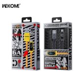 Charging Cable WK TYPE-C Vanguard Tarnish 1m WDC-06 6A