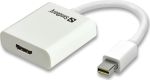Sandberg 509-03 Μετατροπέας mini DisplayPort male σε HDMI female Λευκό