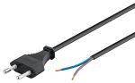 GOOBAY καλώδιο τροφοδοσίας Euro male 2x0.75 mm² 50085, 1.5m, μαύρο