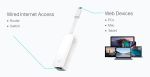 TP-LINK Network adapter UE300C USB-C σε RJ45 10/100/1000Mbps, Ver. 2.0