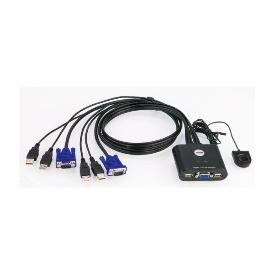 KVM Switch 2 port USB/VGA Aten CS22U