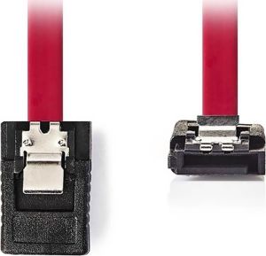 Nedis CCGP73155RD05 7-Pin SATA II Cable 0.5m Κόκκινο