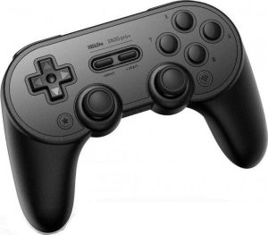 8Bitdo SN30 Pro+ Ασύρματο Gamepad για Android / PC / Switch Black