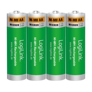 Battery NI-MH Rechargeable AA 1.2V Logilink LR6RB4 4pcs